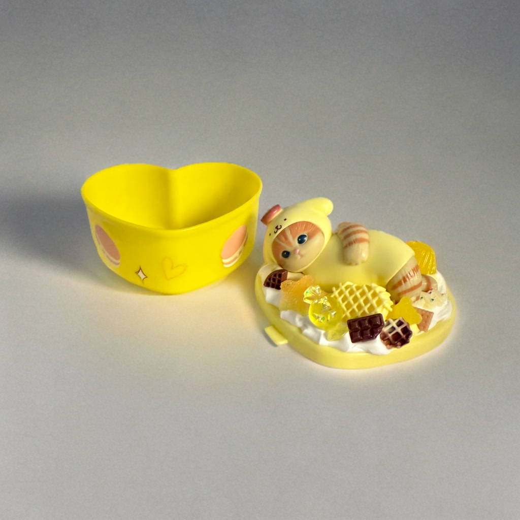 Decoden Heart Box - Mofusand Cat Cosplay Pompompurin Kawaii Junk Case Container
