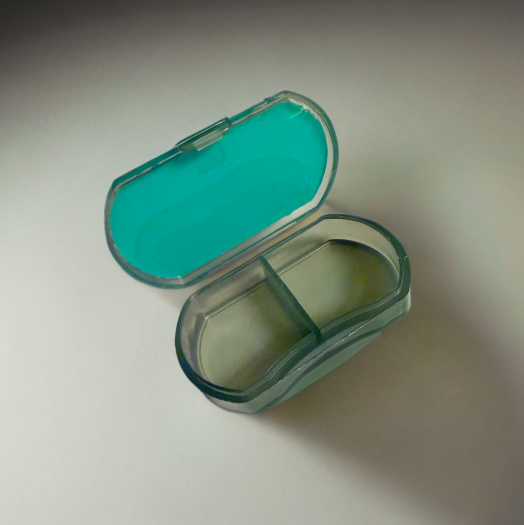 Handmade Mini Pill Box Labubu Pink Kawaii Monster, Junk Case Style Decoden For Trinkets