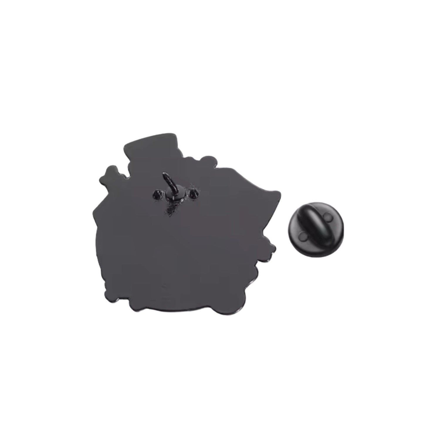Pin - Black Cat Evil Don’t Open Potion Bottle, Funny Cute Spooky Kitty, Kawaii