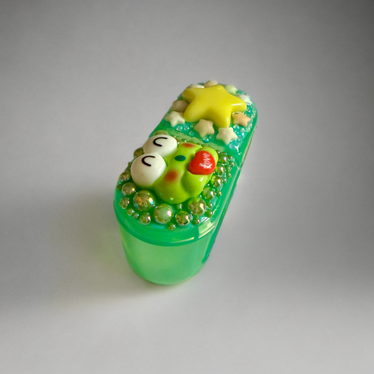 Decoden Mini Pill Box Keroppi Frog Kawaii Junk Case Style Travel Size Sanrio