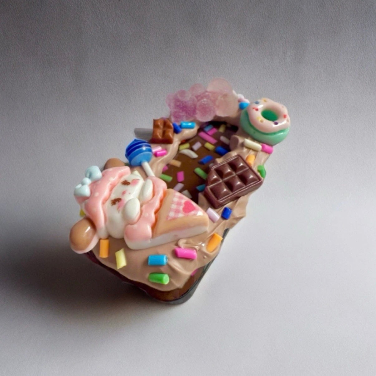 Decoden Mini Tin Box, Kawaii Sweets Candy Junk Case Eyelashes Pill Holder, Mikko
