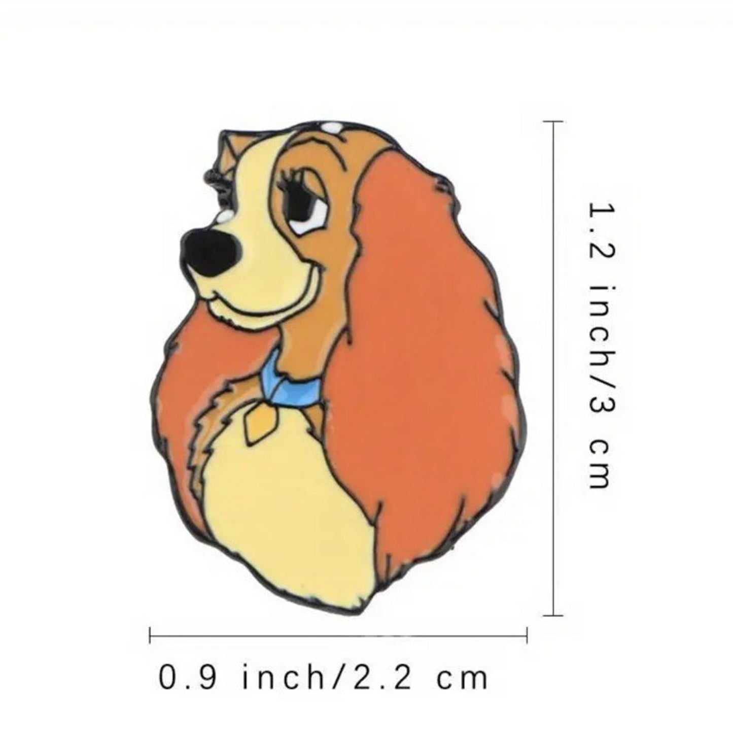 Enamel Pin Set Lady And The Tramp Dog Fantasy Pins Kawaii